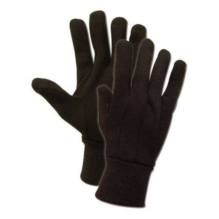MAGID JerseyMaster 7 oz Jersey Gloves with Knit Wrist Cuff, 12PK T91